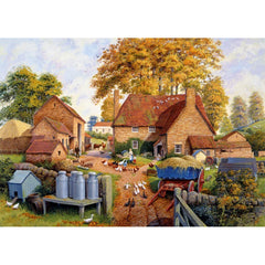 Falcon - Autumn on the Farm 1000 Piece Jigsaw Puzzle