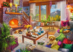 Ravensburger - Cozy Cabin 1000 Piece Adult's Jigsaw Puzzle