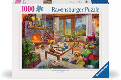 Ravensburger - Cozy Cabin 1000 Piece Adult's Jigsaw Puzzle