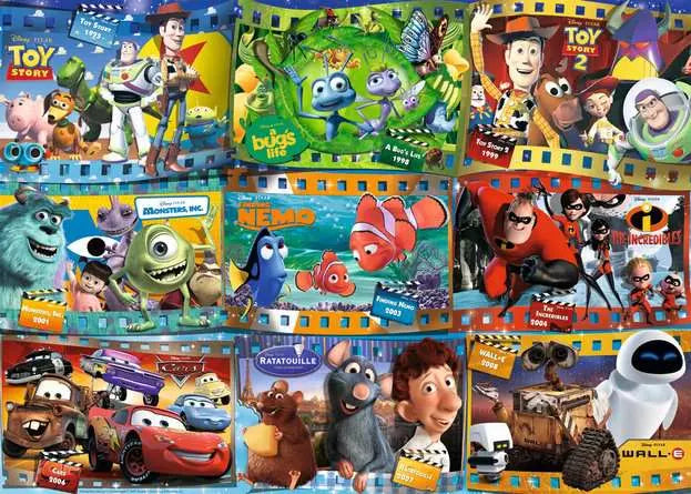 Ravensburger - Disney Pixar Movies 1 1000 Piece Adult's Jigsaw Puzzle