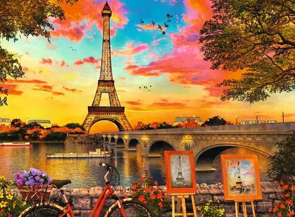 Ravensburger - Evenings in Paris 500 Piece Family Jigsaw Puzzle