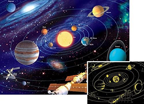 Ravensburger - Star Line: The Solar System 500 Piece Jigsaw Puzzle