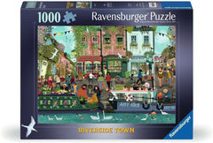 Ravensburger -  Riverside Town 1000 Piece Adult's Jigsaw Puzzle