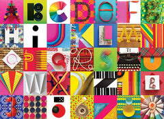 Cobble Hill - Found Alphabet 1000 Piece Jigsaw Puzzle