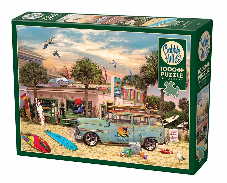 Cobble Hill - Surf Shack 1000 Piece Jigsaw Puzzle