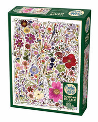 Cobble Hill - Flower Press Spring 1000 Piece Jigsaw Puzzle