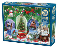 Cobble Hill - Snow Globes 500 Piece Jigsaw Puzzle