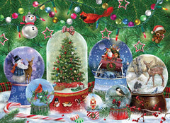 Cobble Hill - Snow Globes 500 Piece Jigsaw Puzzle