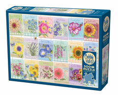 Cobble Hill - Seed Packets 500 Piece Jigsaw Puzzle