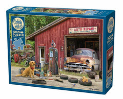 Cobble Hill - Auto Repair 500 Piece Jigsaw Puzzle