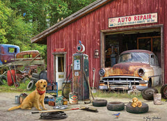 Cobble Hill - Auto Repair 500 Piece Jigsaw Puzzle