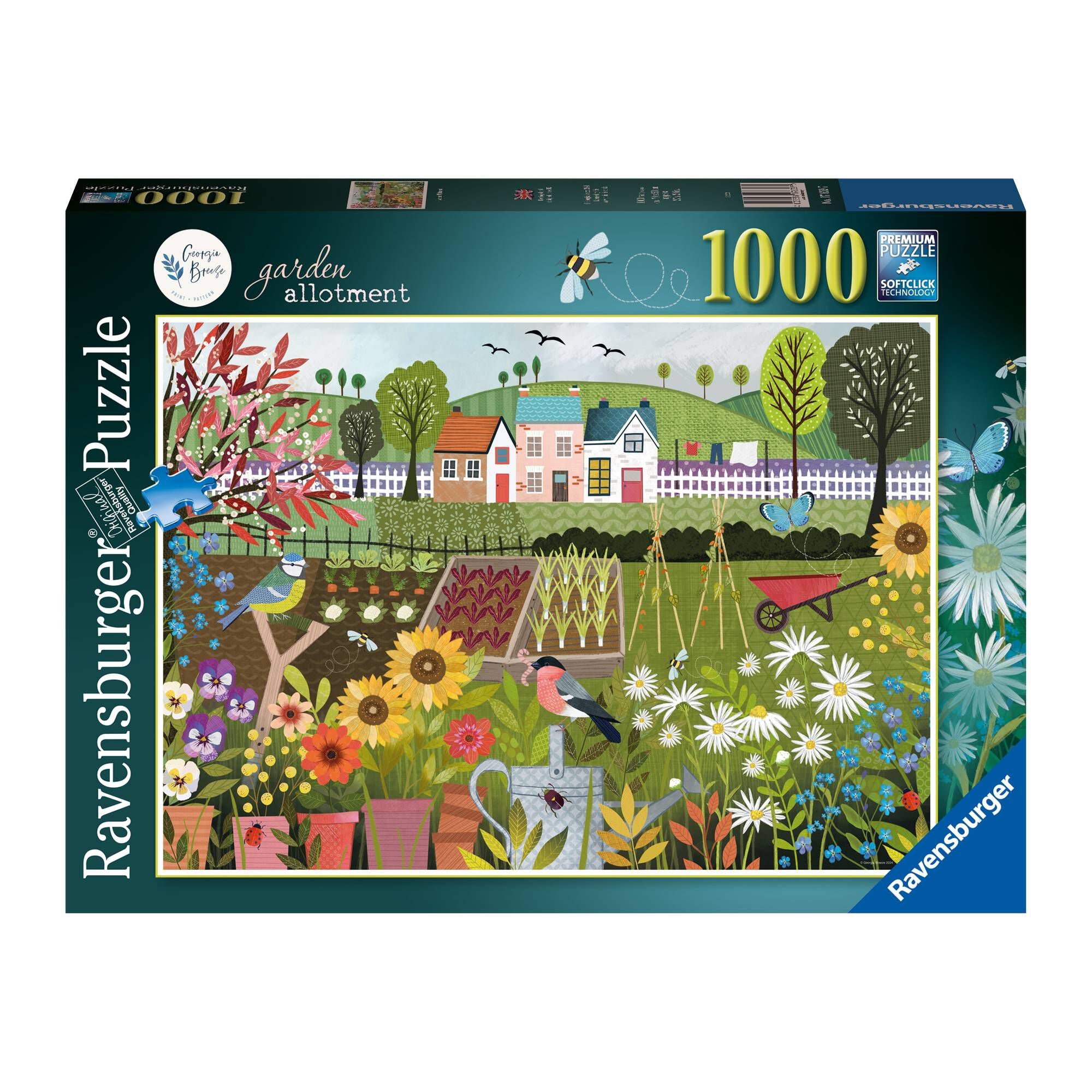 Ravensburger - Garden Allotment 1000 Piece Adult's Jigsaw Puzzle