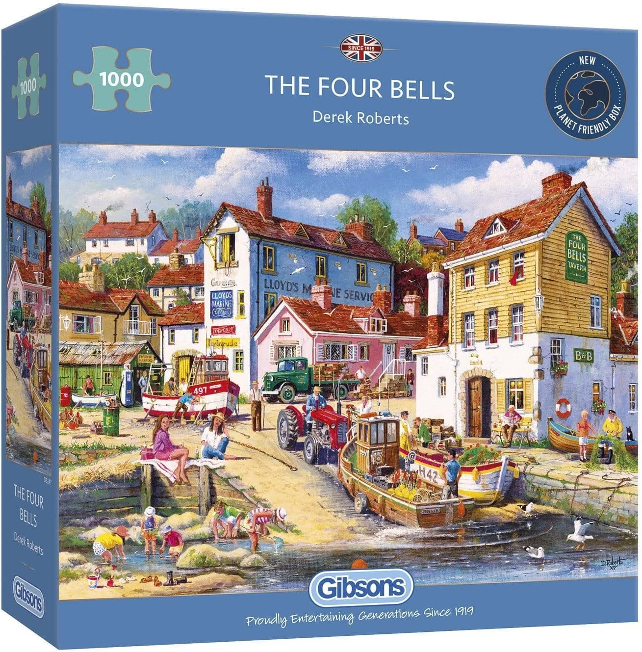 Gibsons - The Four Bells 1000 Piece Jigsaw Puzzle