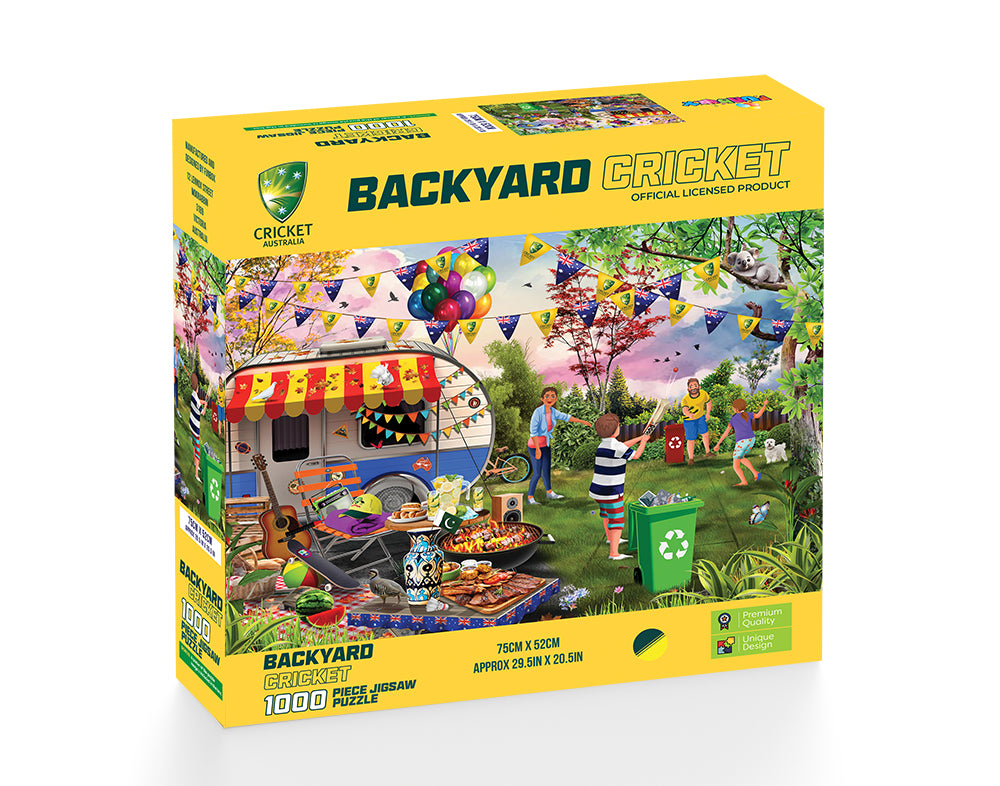 Funbox - Backyard Cricket 1000 Piece Jigsaw Puzzle