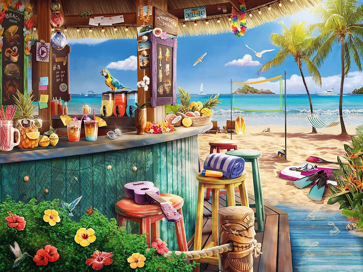 Ravensburger - Beach Bar Breezes 1500 Adult's Jigsaw Puzzle