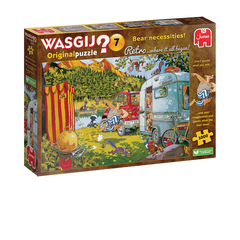 Jumbo - Wasgij? Retro Original #7 Bear Necessities! 1000 Piece Adult's Jigsaw Puzzle- DISC