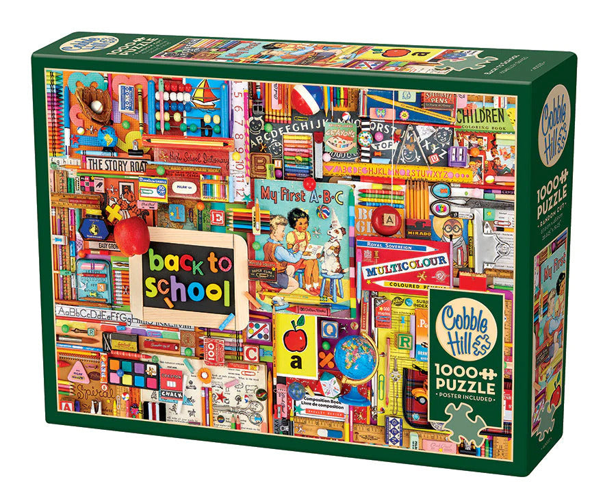 Cobble Hill - Back To School 1000 Piece Jigsaw Puzzle