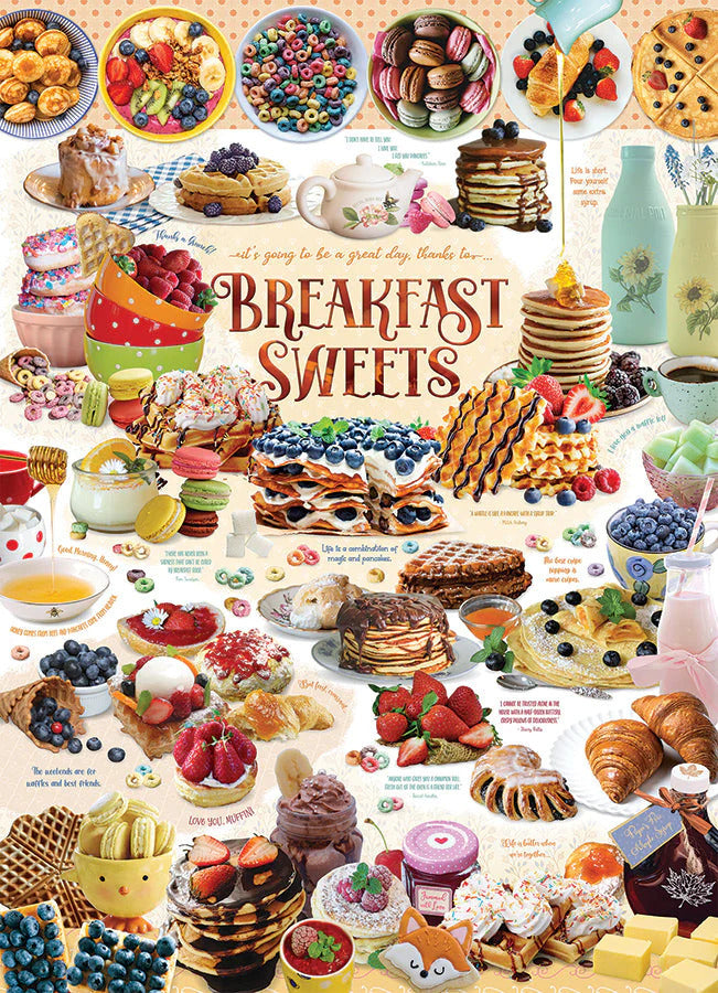 Cobble Hill - Breakfast Sweets 1000 Piece Jigsaw Puzzle