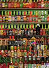 Cobble Hill - Hot Hot Sauce 1000 Piece Jigsaw Puzzle