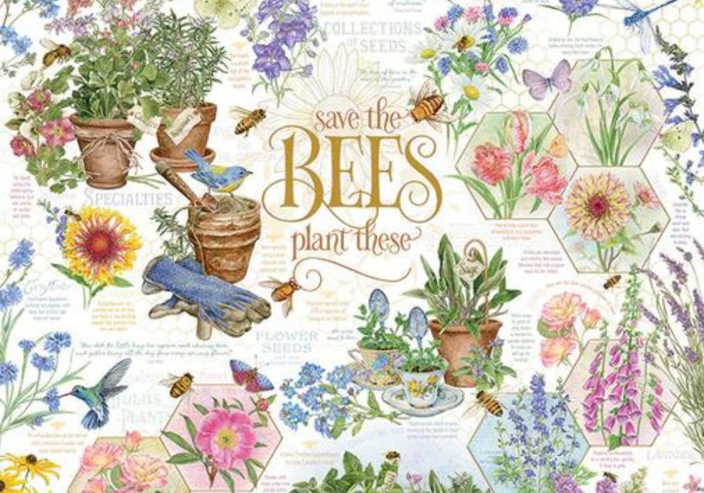 Cobble Hill - Save The Bees 1000 Piece Jigsaw Puzzle