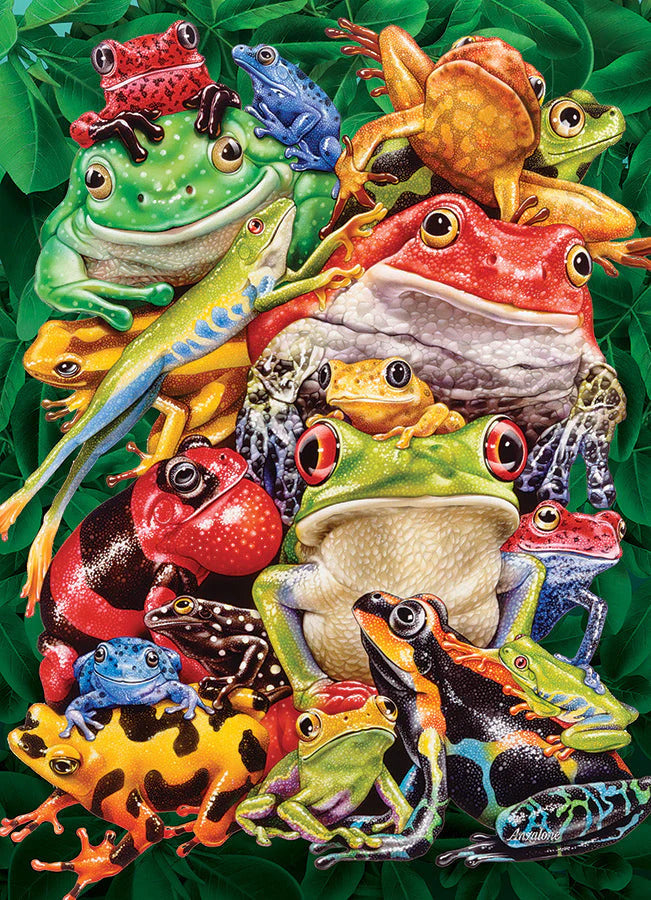 Cobble Hill - Frog Business 1000 Piece Jigsaw Puzzle