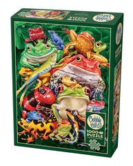 Cobble Hill - Frog Business 1000 Piece Jigsaw Puzzle