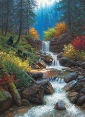 Cobble Hill - Mountain Cascade 1000 Piece Jigsaw Puzzle