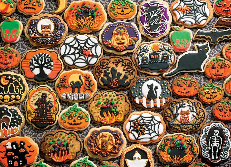 Cobble Hill - Halloween Cookies 1000 Piece Jigsaw Puzzle