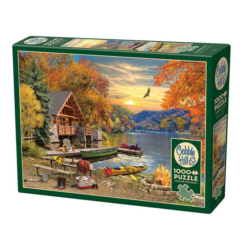 Cobble Hill - Lakeside Retreat 1000 Piece Jigsaw Puzzle