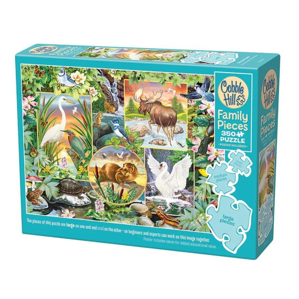 Cobble Hill - River Magic 350 Extra Large Pieces Jigsaw Puzzles