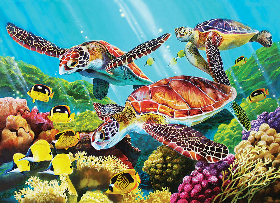 Cobble Hill - Molokini Current 350 Extra Large Pieces Jigsaw Puzzle