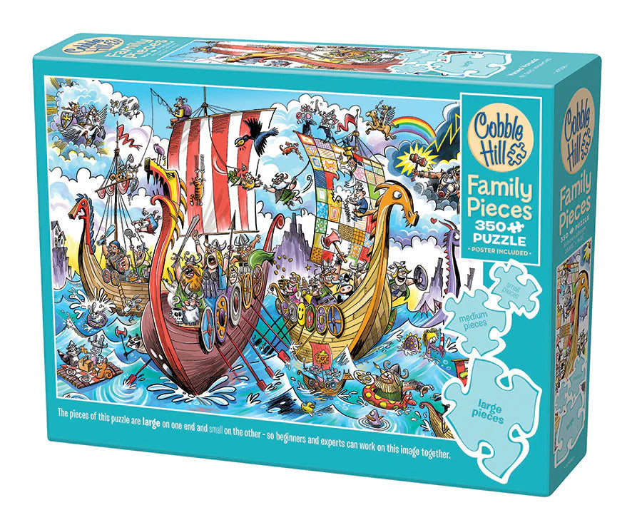 Cobble Hill - Viking Voyage 350 Piece Jigsaw Puzzle