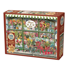 Cobble Hill - Flowers & Cacti Shop 275 Extra Large Pieces Jigsaw Puzzle