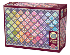 Cobble Hill - Four Square Quilt Blocks 2000 Piece Jigsaw Puzzle