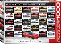 Eurographics - Corvette Evolution 1000 Piece Jigsaw Puzzle