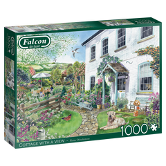 Falcon - Cottage with a View 1000 Piece Jigsaw Puzzle