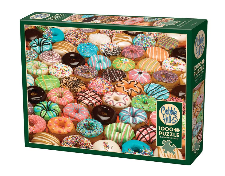 Cobble Hill - Doughnuts 1000 Piece Jigsaw Puzzle