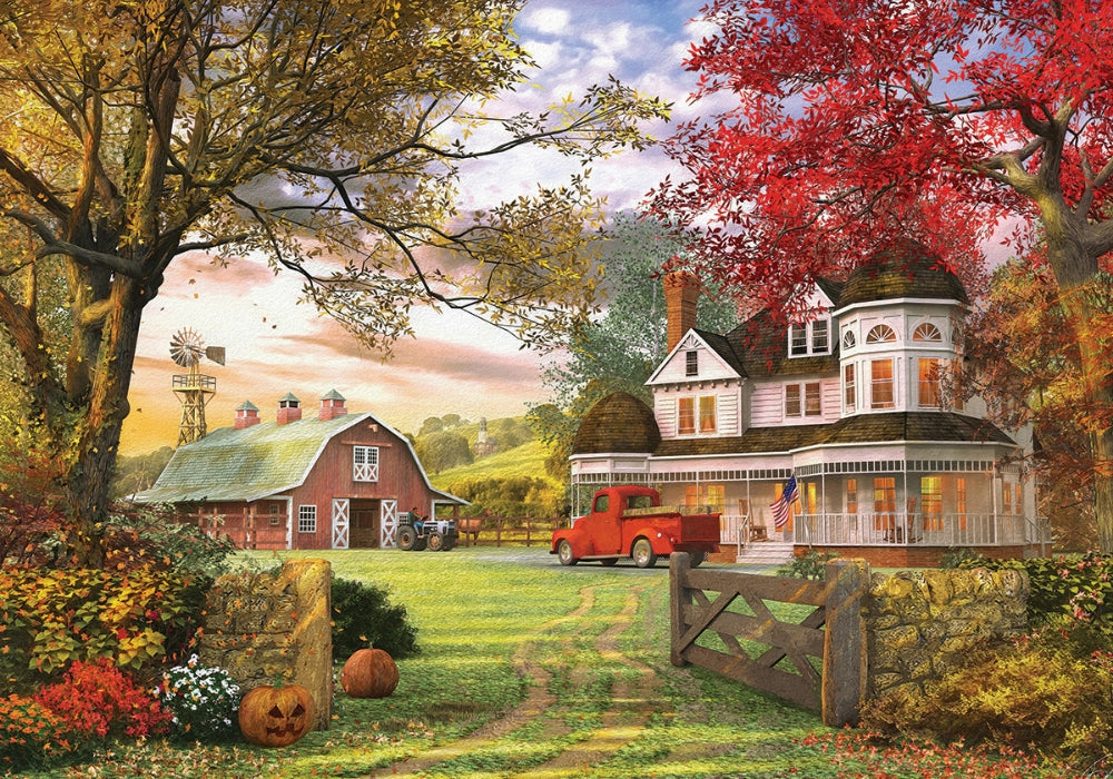 Eurographics - Old Pumpkin Farm 300 Piece Extra Large Jigsaw Puzzle