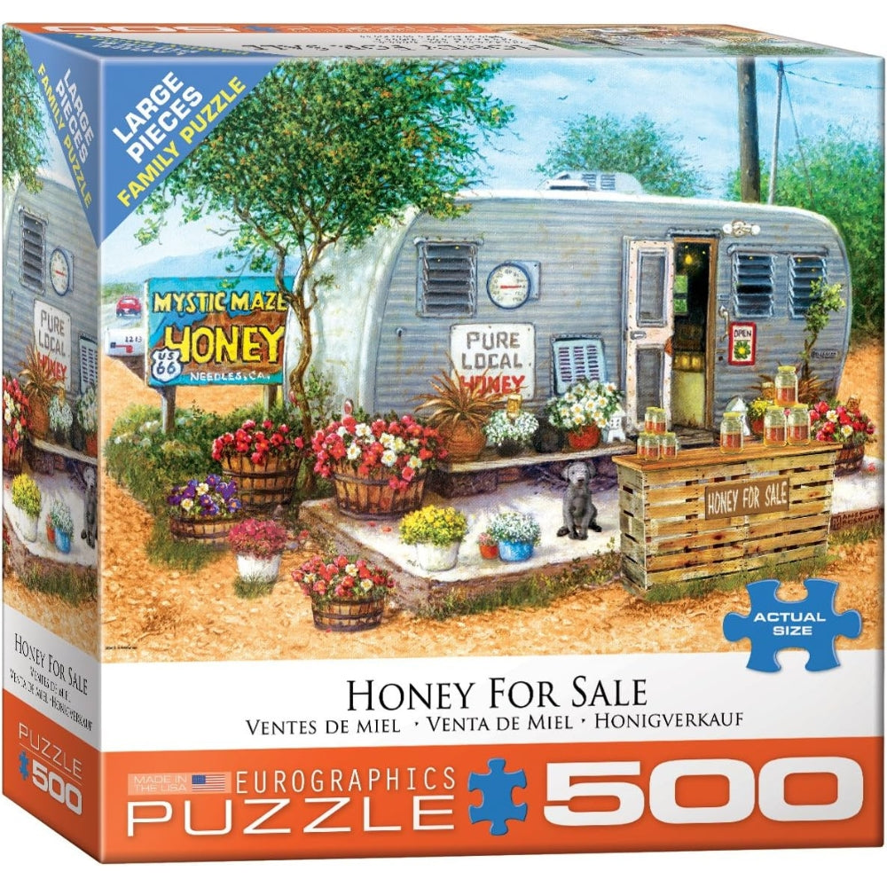 Eurographics - Honey For Sale 500 Piece Extra Large Jigsaw Puzzle