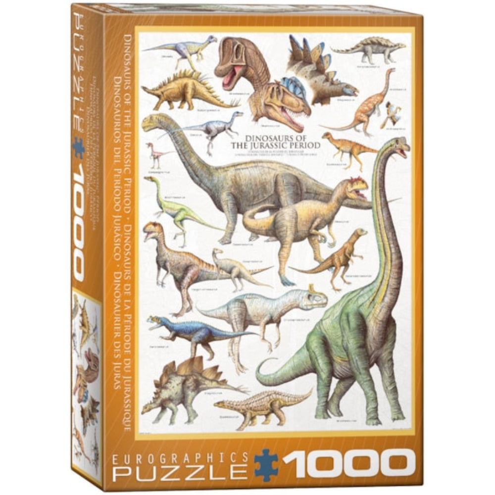 Eurographics - Dinosaurs Jurassic Period 1000 Piece Puzzle