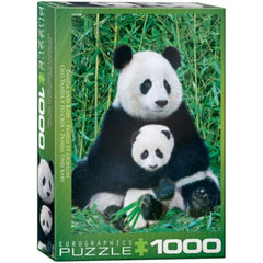 Eurographics - Panda & Baby 1000 Piece Jigsaw Puzzle