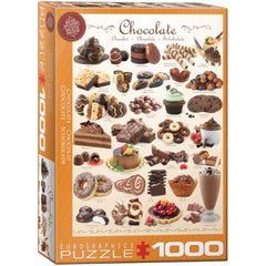 Eurographics - Chocolate 1000 Piece Jigsaw Puzzle