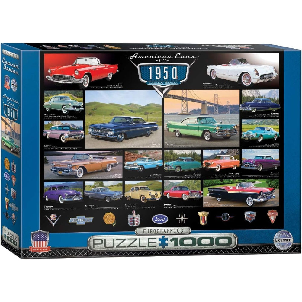 Eurographics - Cruisin' Classics 1950S 1000 Piece Jigsaw Puzzle