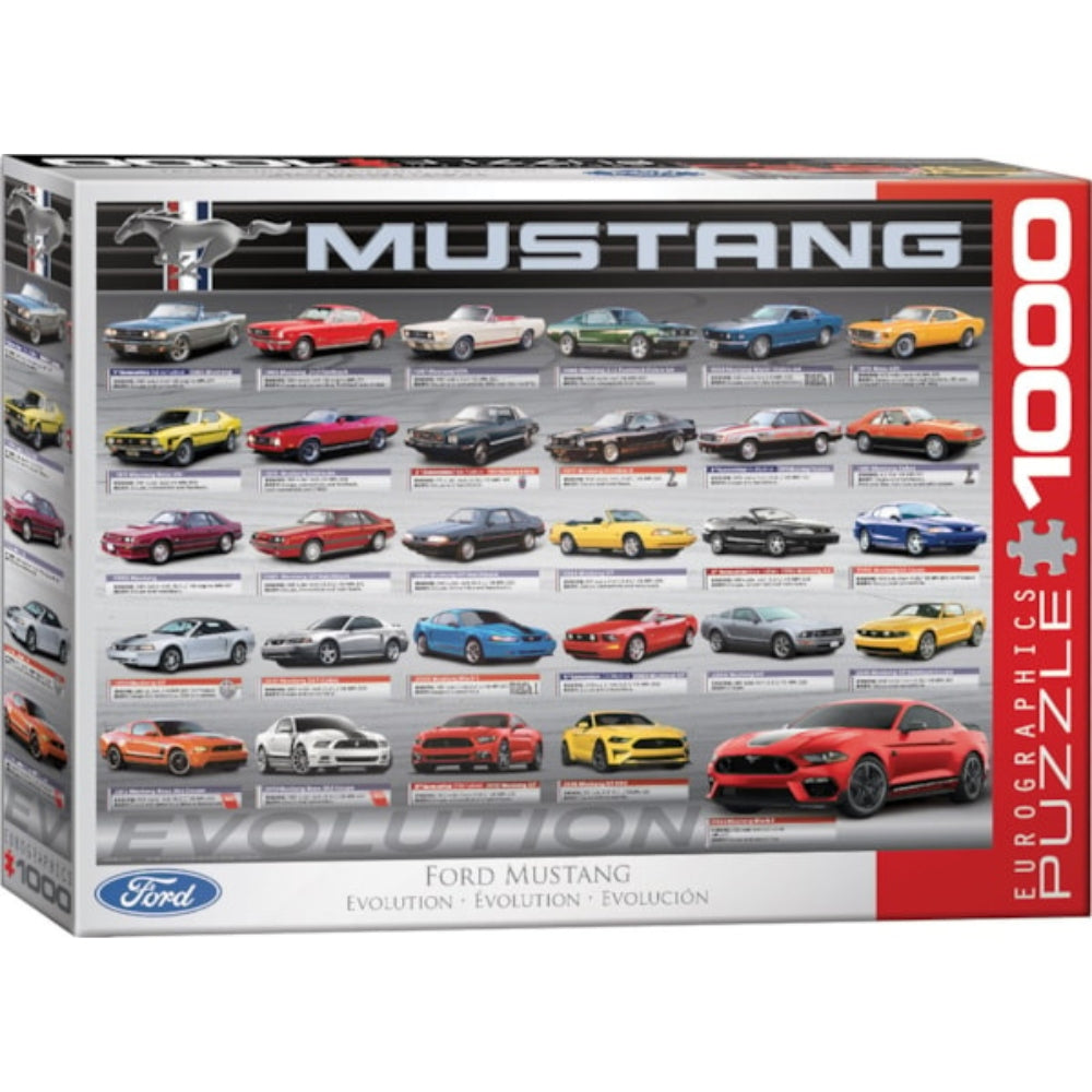 Eurographics - Ford Mustang Evolution 1000 Piece Jigsaw Puzzle