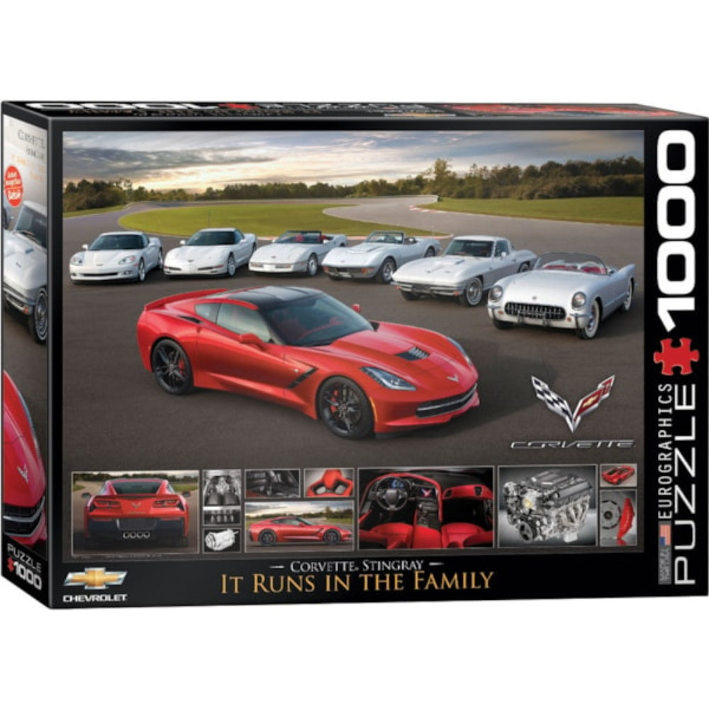 Eurographics - Corvette 2014 Stringray 1000 Piece Jigsaw Puzzle