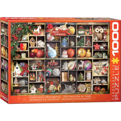 Eurographics - Christmas Ornaments 1000 Piece Jigsaw Puzzle Eur