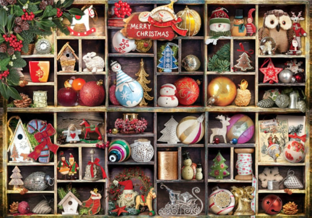 Eurographics - Christmas Ornaments 1000 Piece Jigsaw Puzzle Eur