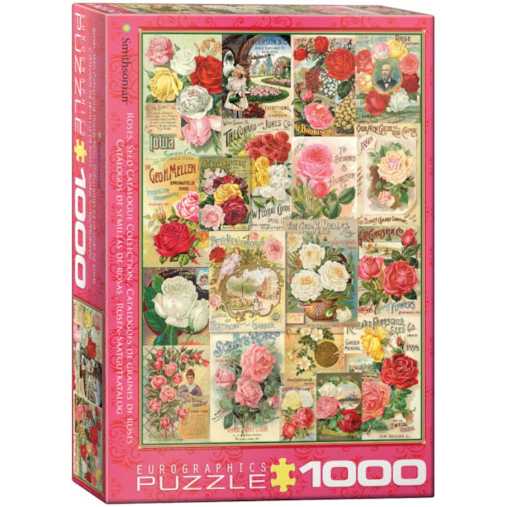 Eurographics - Roses Seed Catalog 1000 Piece Jigsaw Puzzle