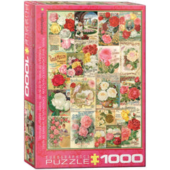 Eurographics - Roses Seed Catalog 1000 Piece Jigsaw Puzzle