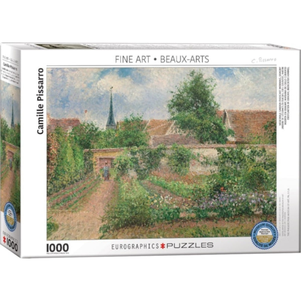 Eurographics - Pissarro, Vegetable Garden 1000 Piece Jigsaw Puzzle